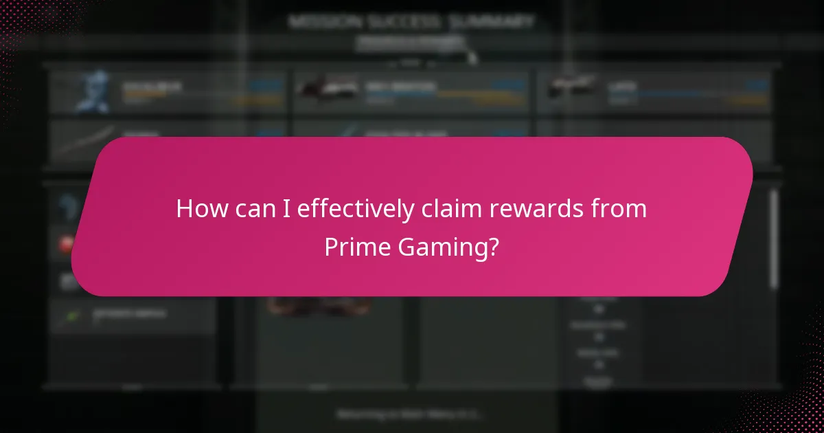 What exclusive items are available through Prime Gaming?