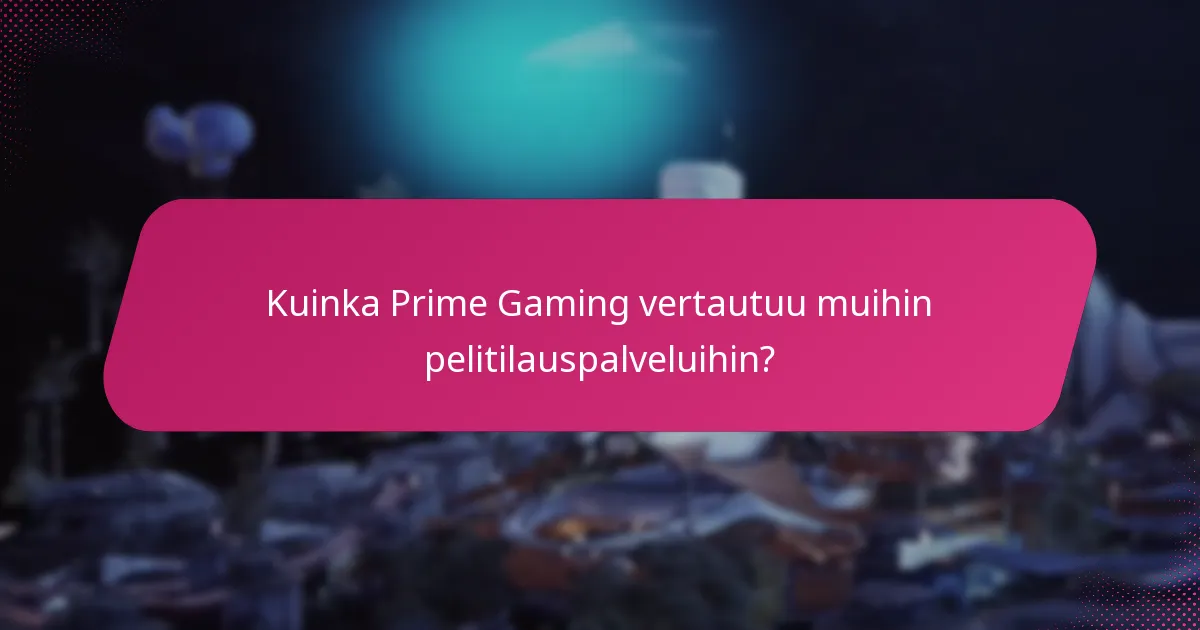 Kuinka lunastaa Prime Gaming -tarjouksia?
