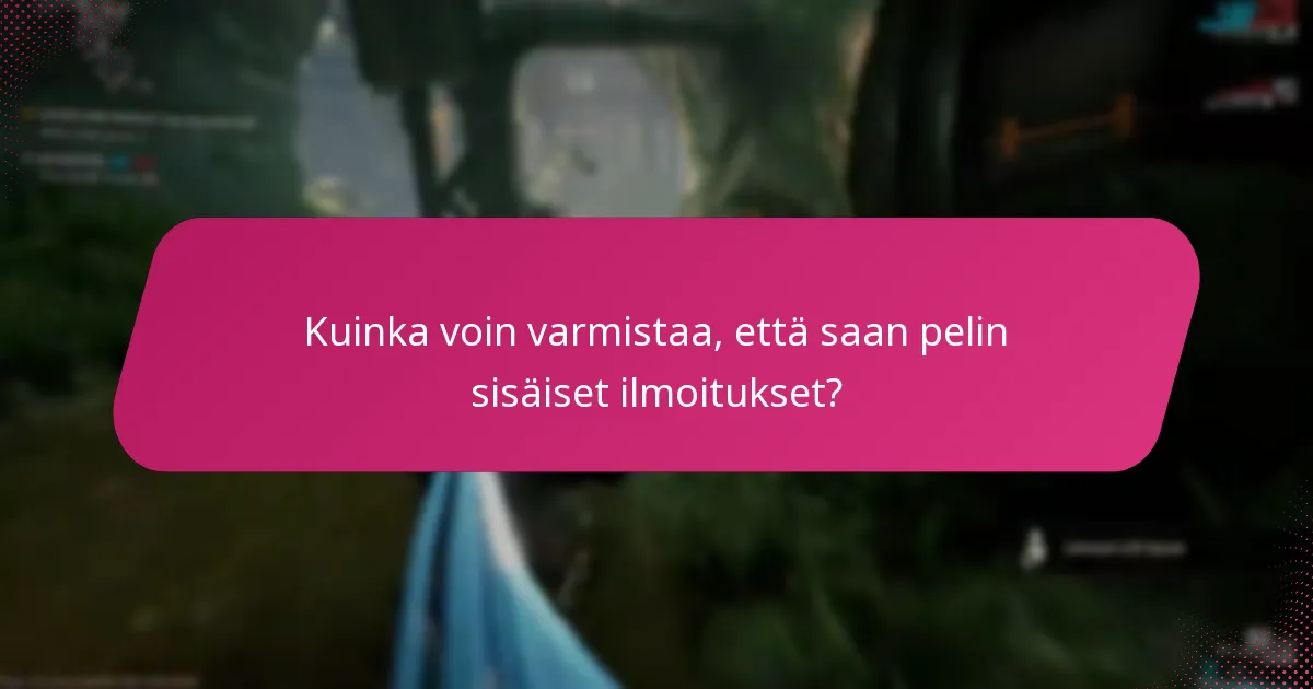 Mitkä ilmoitusasetukset minun tulisi konfiguroida?
