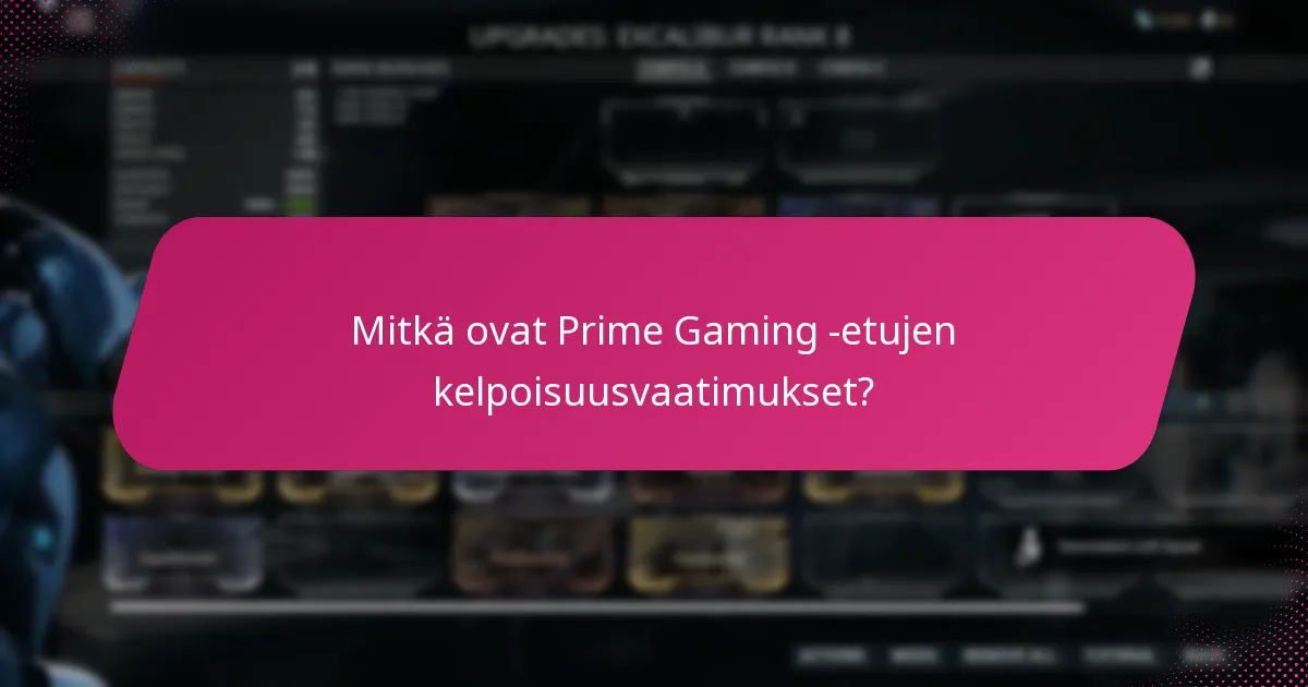 Kuinka Prime Gaming vertautuu muihin pelipalveluihin?